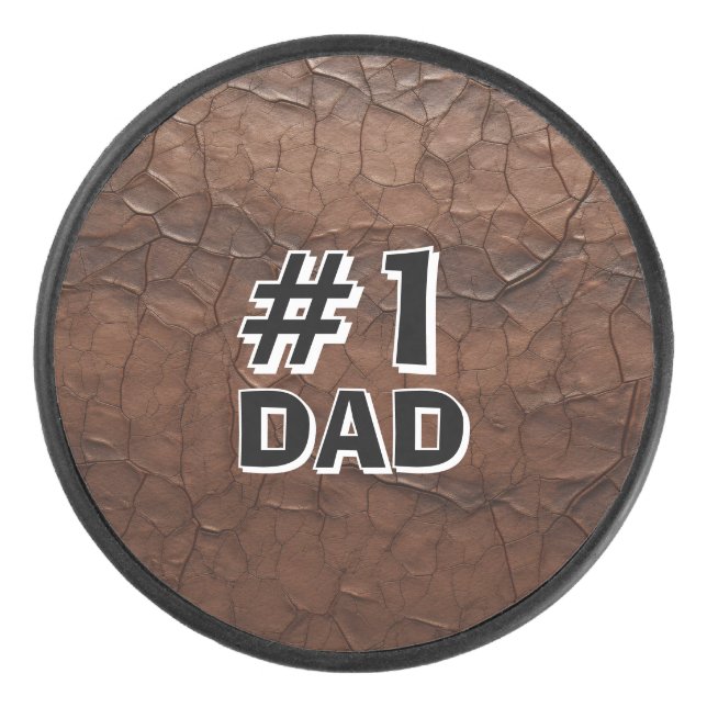 Disco De Hockey #1 Dad Leather-look (Anverso)