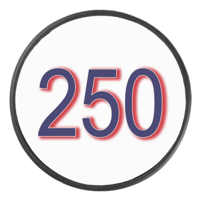 Disco De Hockey 250 Aniversario de EE. UU. (Anverso)