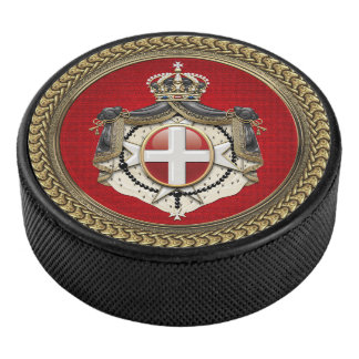 Disco De Hockey [400] Orden de Malta - Escudo de armas SMOM