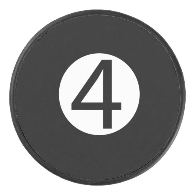 Disco De Hockey 4 Puck de hockey (Anverso)