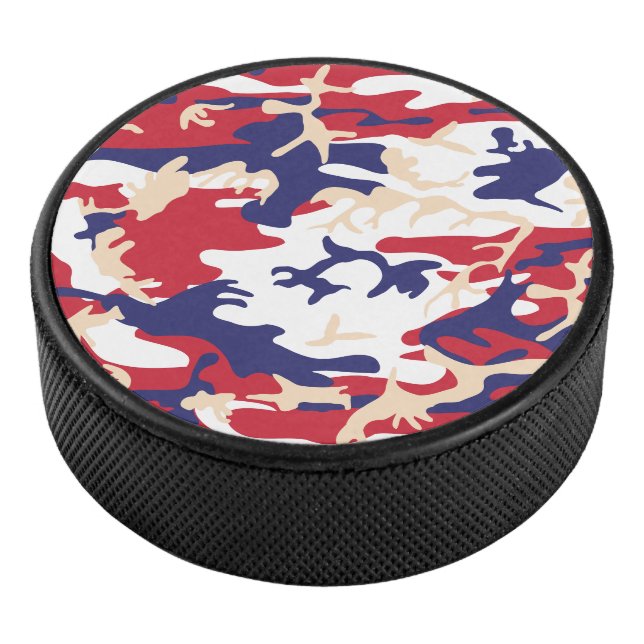 Disco De Hockey 4th of July, Independence day, Camouflage Beige (3/4)