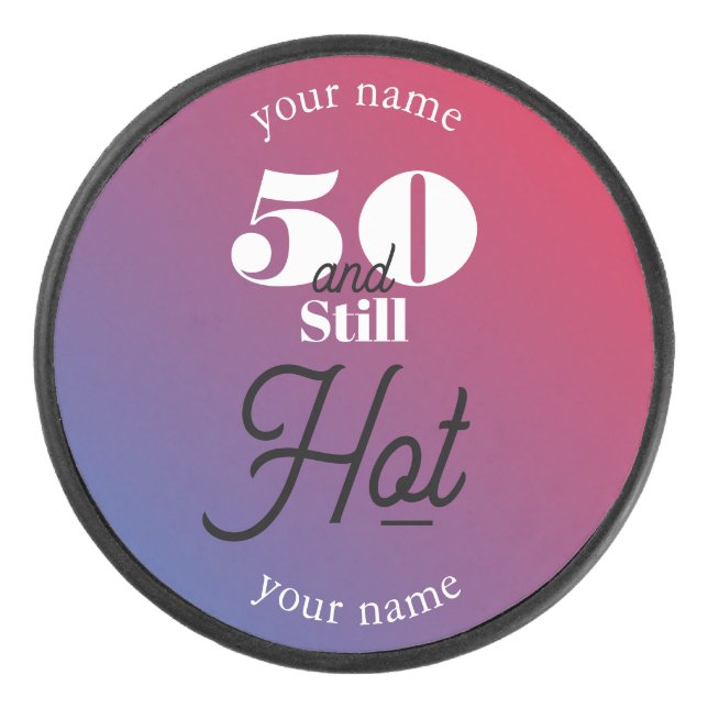 Disco De Hockey 5O y todavía caliente (Anverso)