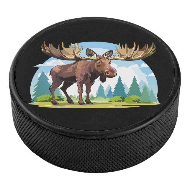 Disco De Hockey Alce macho (3/4)