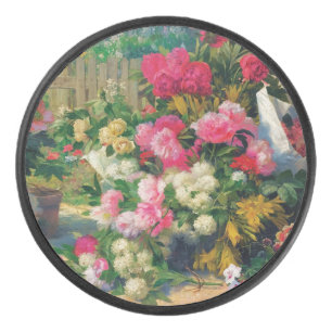 Disco De Hockey Alfred Petit Flower Baskets y Flores en...