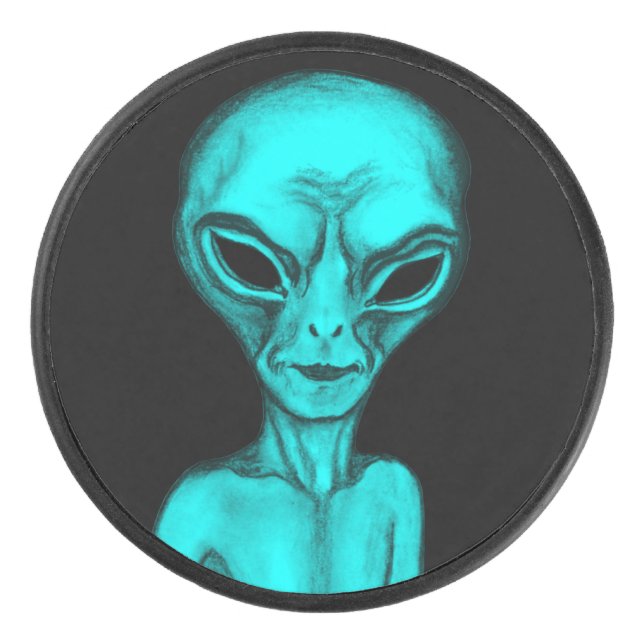 Disco De Hockey Alien (Anverso)