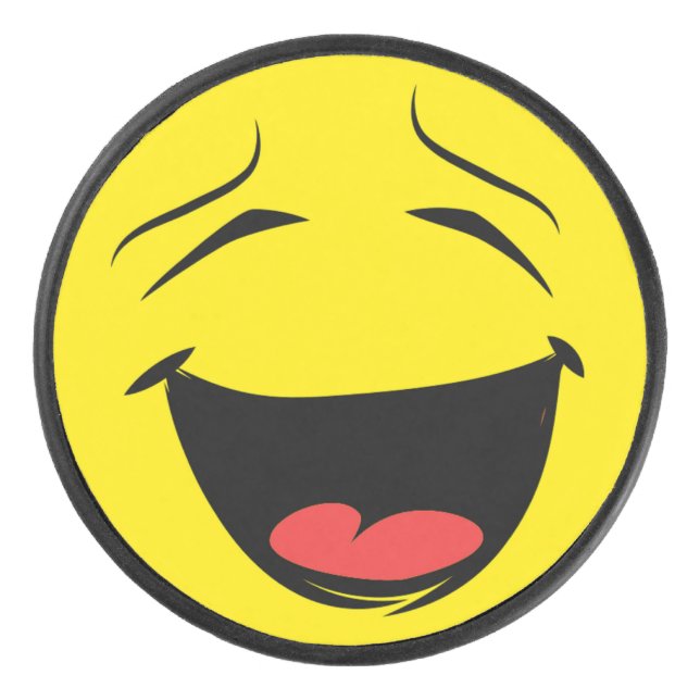 DISCO DE HOCKEY AMARILLO (Anverso)