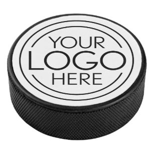 Disco De Hockey Añadir el logotipo corporativo moderno Minimalista