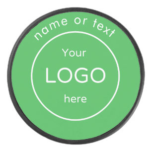 Disco De Hockey Añadir el logotipo de su tienda de negocios de la 