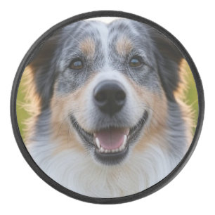 Disco De Hockey Añadir Personalizar de fotografía Mascota