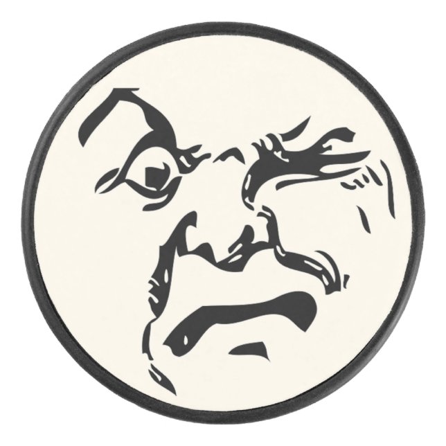 DISCO DE HOCKEY ANGRY MOON (Anverso)