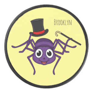 Disco De Hockey Araña cortada en el personalizado del sombrero sup