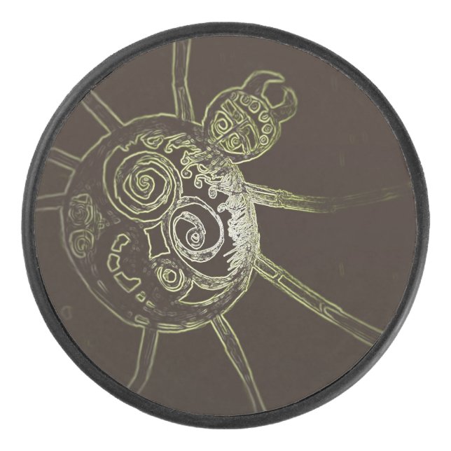 Disco De Hockey araña yaei (Anverso)