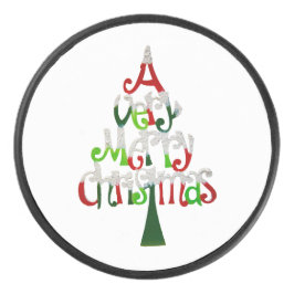 Disco De Hockey Árbol de Navidad muy divertido