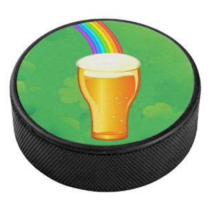Disco De Hockey Arcoiris de cerveza