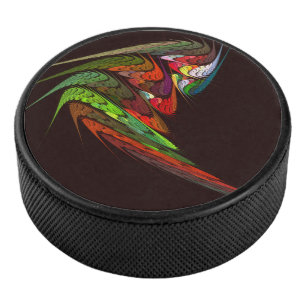 Disco De Hockey Arte abstracto de Chameleon