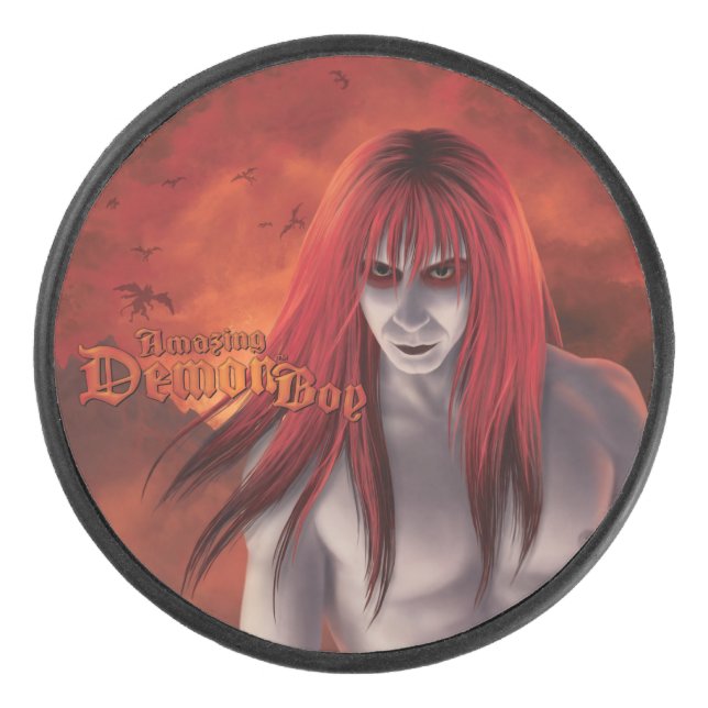 Disco De Hockey Asombroso Demon Boy Dawn del demonio (Anverso)