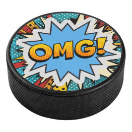 Disco De Hockey Attractive eye catching graffiti Pop art OMG