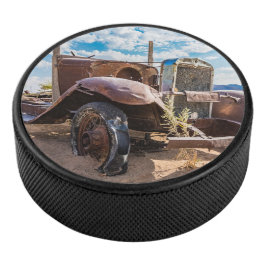 Disco De Hockey Auto viejo y abandonado #3 en Solitaire, Namibia