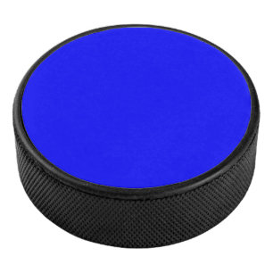 Disco De Hockey Azul (color sólido)