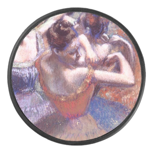 Disco De Hockey Bailarinas 1899 Edgar Degas (Anverso)