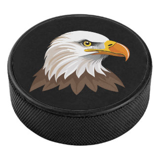 Disco De Hockey Bald eagle head
