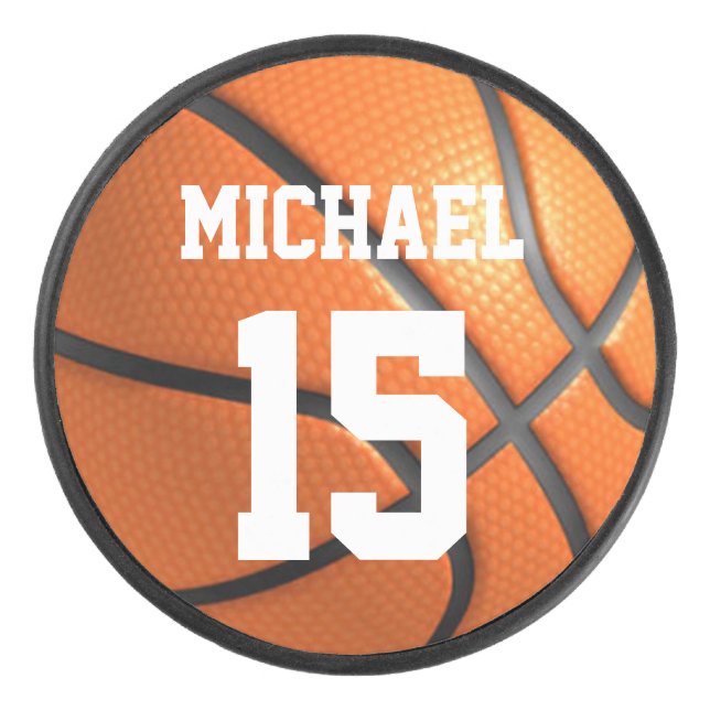 Disco De Hockey Baloncesto Su Nombre (Anverso)