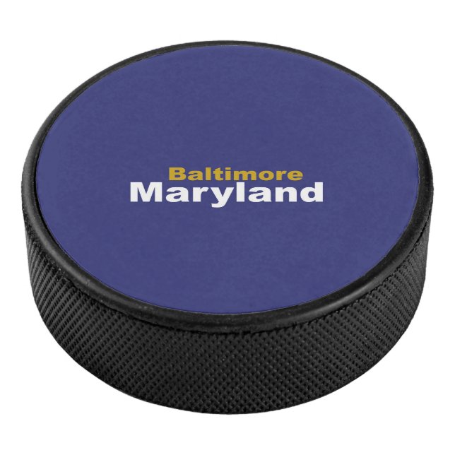 Disco De Hockey Baltimore, Puck de hockey Maryland (3/4)