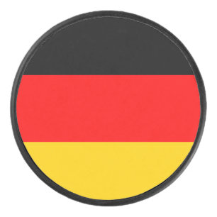 Disco De Hockey Bandera de Alemania