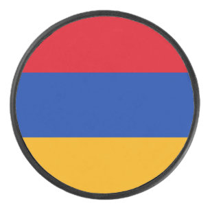 Disco De Hockey Bandera de Armenia