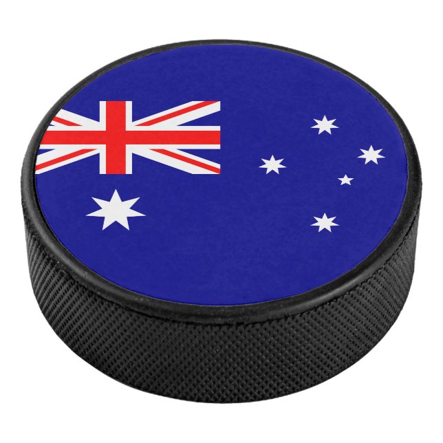 Disco De Hockey Bandera de Australia (3/4)