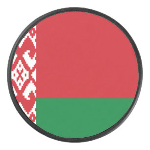 Disco De Hockey Bandera de Bielorrusia