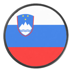 Disco De Hockey Bandera de Eslovenia