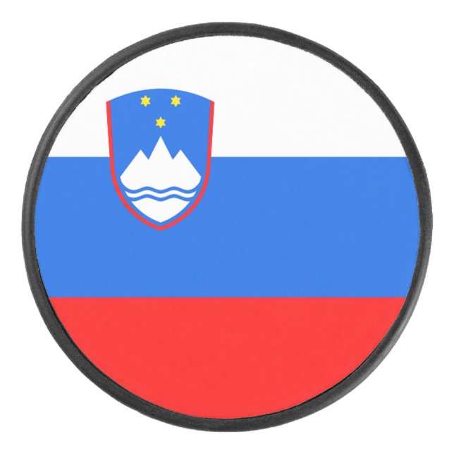 Disco De Hockey Bandera de Eslovenia (Anverso)