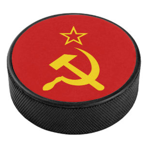 Disco De Hockey Bandera de la URSS - Bandera de la Unión Soviética