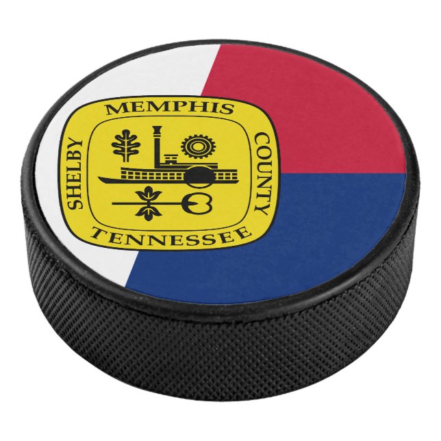 Disco De Hockey Bandera de Memphis, Pato de hockey de Tennessee (3/4)