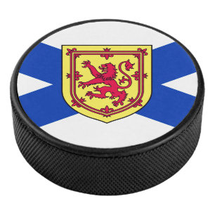 Disco De Hockey Bandera de Nueva Escocia, Canadá
