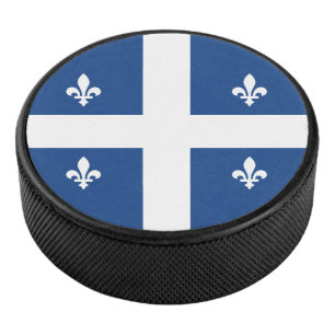 Disco De Hockey Bandera de Quebec, Canadá