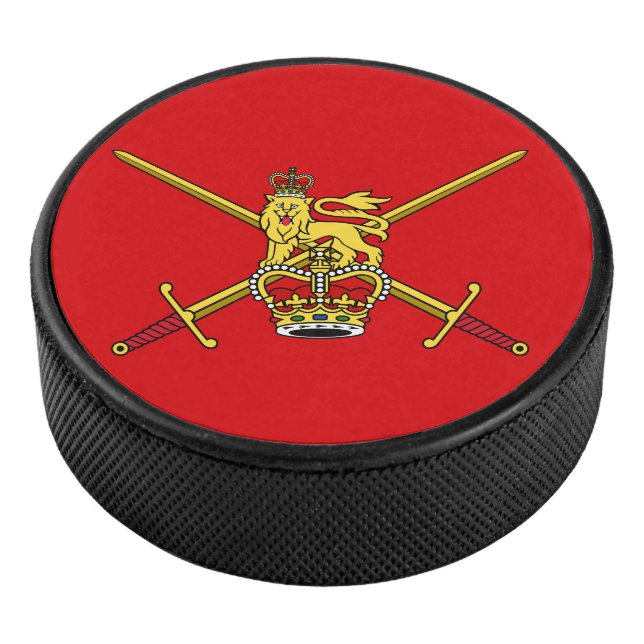 Disco De Hockey Bandera del Ejército Británico (no cerimonial) (3/4)