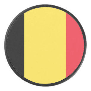 Disco De Hockey Bandera del Pato de Hockey de Bélgica
