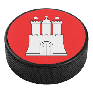 Disco De Hockey Bandera del Pato de Hockey de Hamburgo