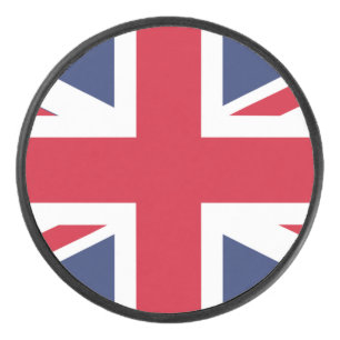 Disco De Hockey Bandera del Reino Unido