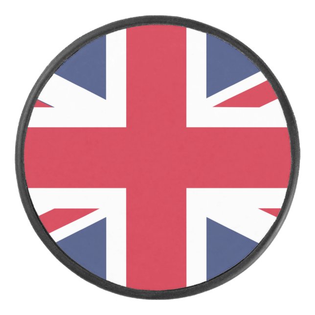 Disco De Hockey Bandera del Reino Unido (Anverso)
