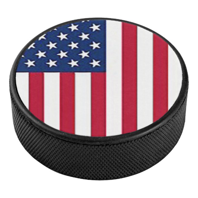 Disco De Hockey bandera estadounidense (3/4)