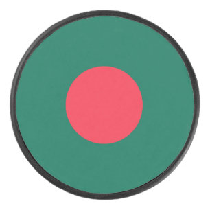 Disco De Hockey Bandera patriótica de Bangladesh