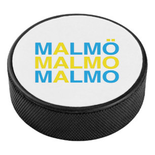 Disco De Hockey Bandera sueca MALMO