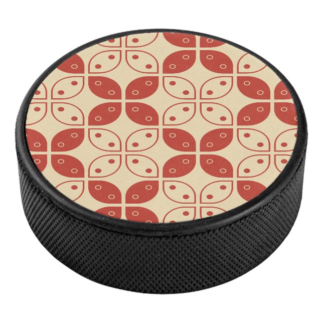 Disco De Hockey Batik Kawung, patrón indonesio, javanés, etnia (3/4)