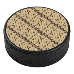 Disco De Hockey Batik Parang, Patrón Indonesio, Javanés, Étnico