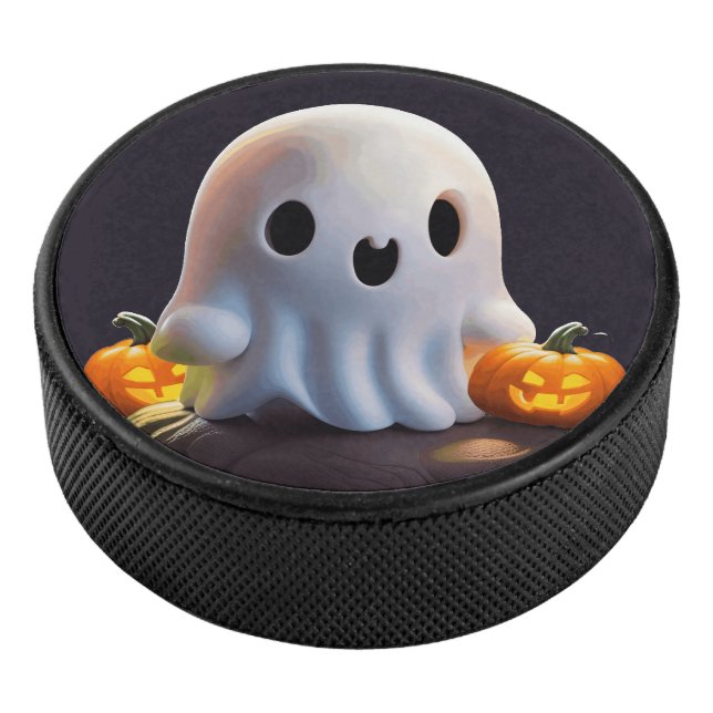 Disco De Hockey Bebé Fantasma Típico personaje de Halloween (3/4)