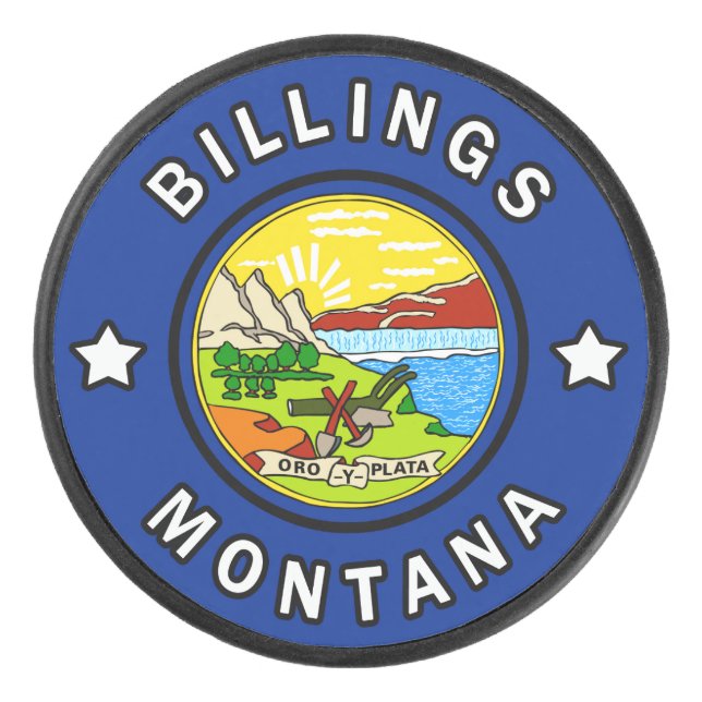 Disco De Hockey Billings Montana (Anverso)