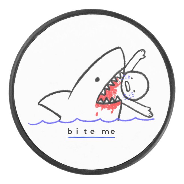 Disco De Hockey Bite Me (Anverso)